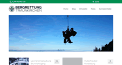 Desktop Screenshot of bergrettung-traunkirchen.at