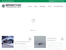 Tablet Screenshot of bergrettung-traunkirchen.at